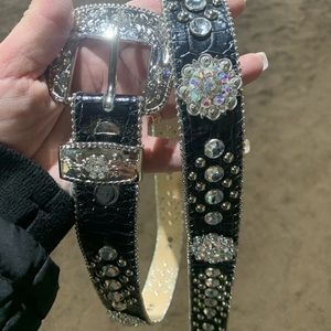Bling western Belt